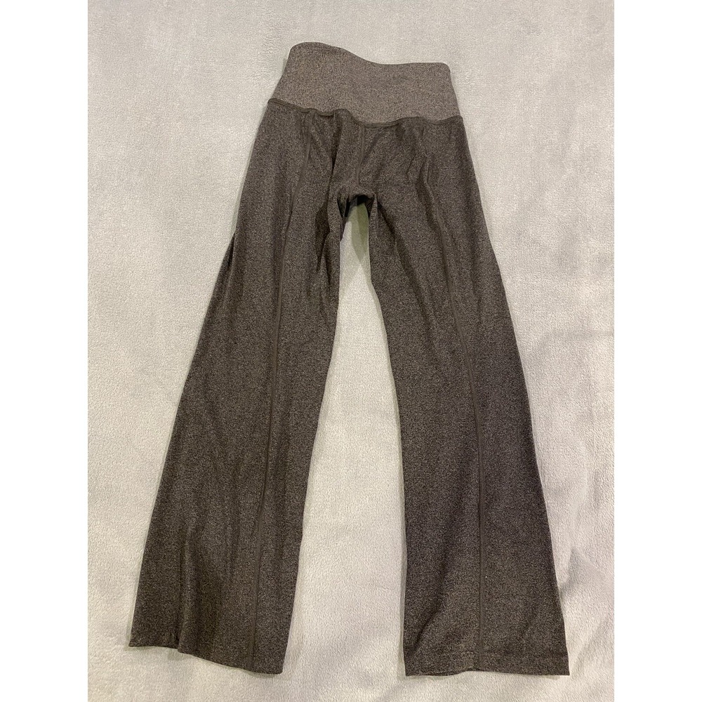 Womens Athleta Leggings Workout Pants Vented Slits Yoga Pants Athleisurw Gray XS